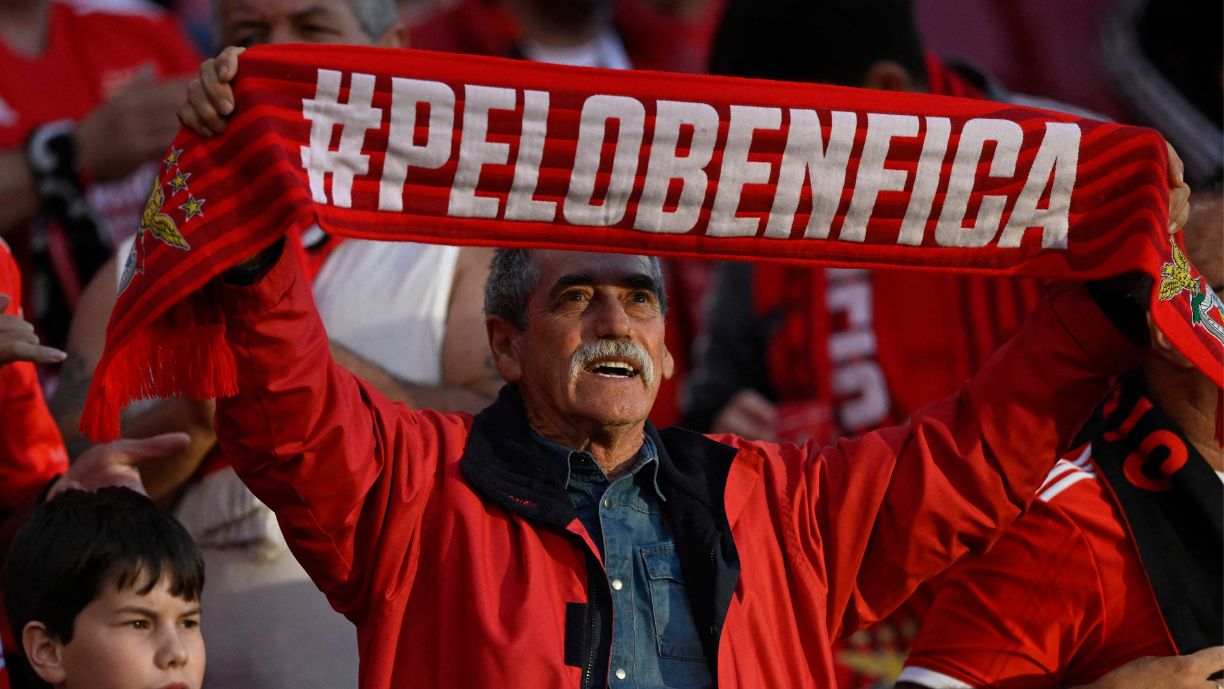 Adeptos do Benfica